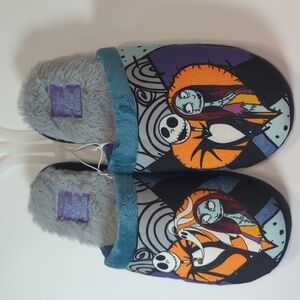 Disney Tim Burton's The Nightmare Before Christmas Slippers Size XL 12
